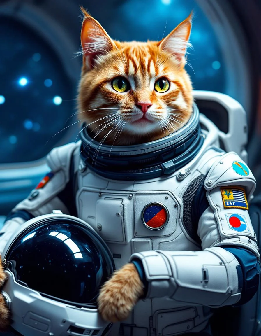 Chat astronaute