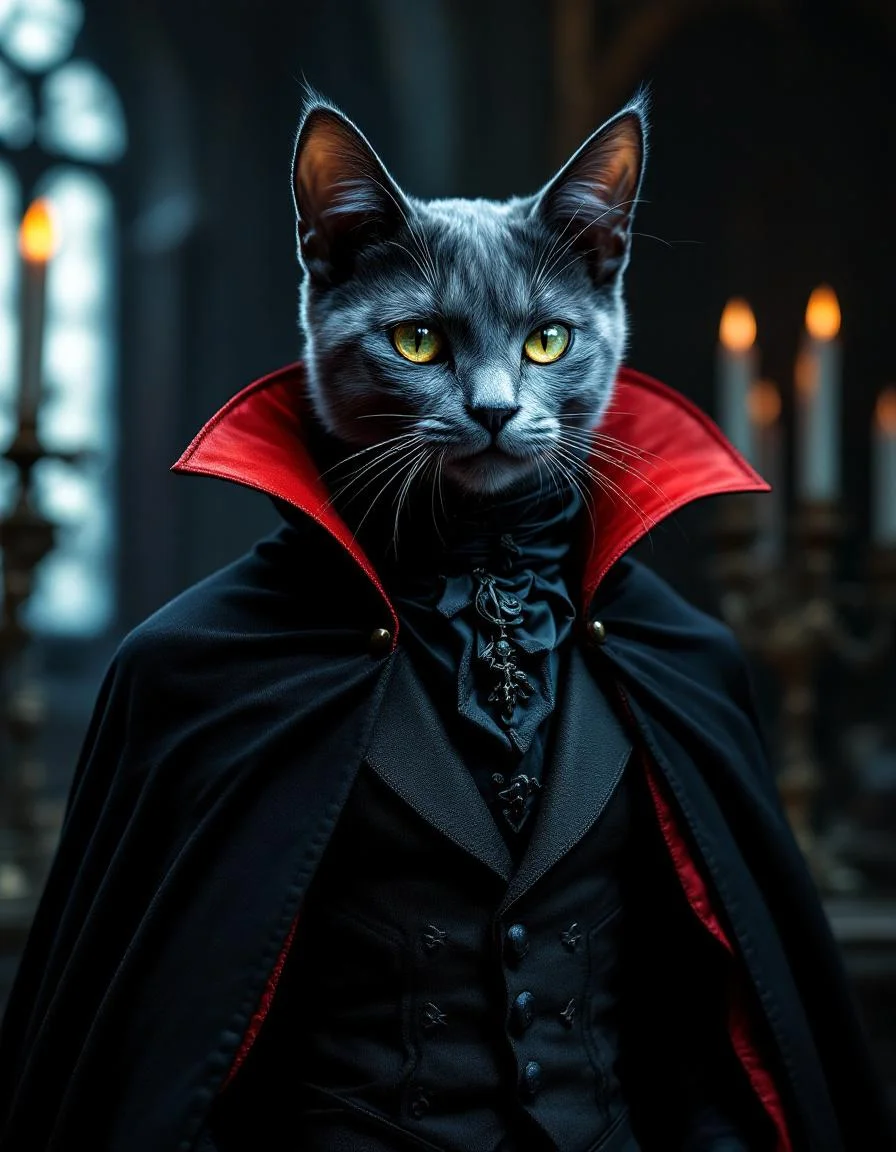 Chat vampire
