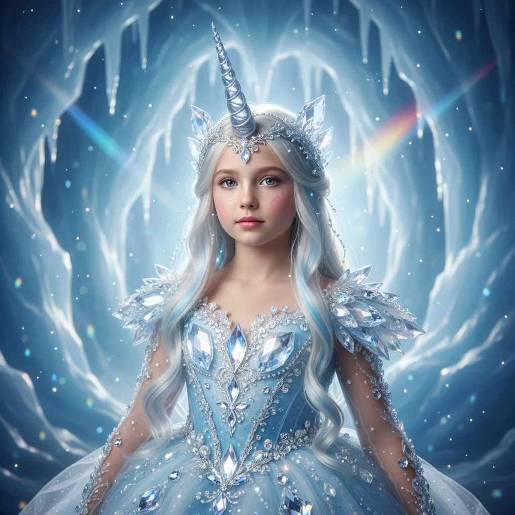 Crystal Unicorn Realistic